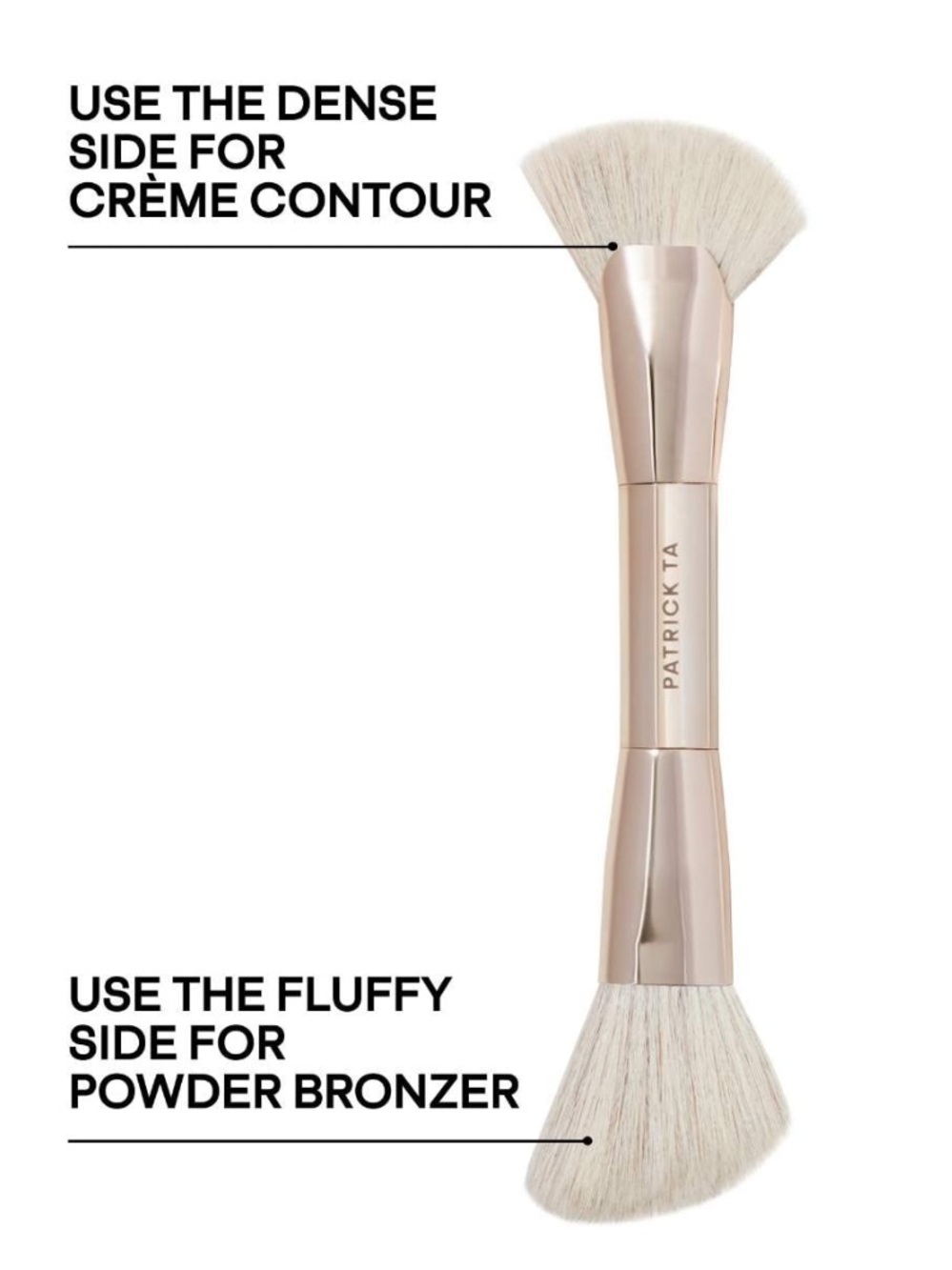 Patrick Ta MAJOR SCULPT DUAL-ENDED SCULPTING BRUSH.# 2 contour New. - Picture 3 of 5